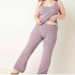 Victoria’s Secret Pink Cozy fluffy fleece tank Pajama set